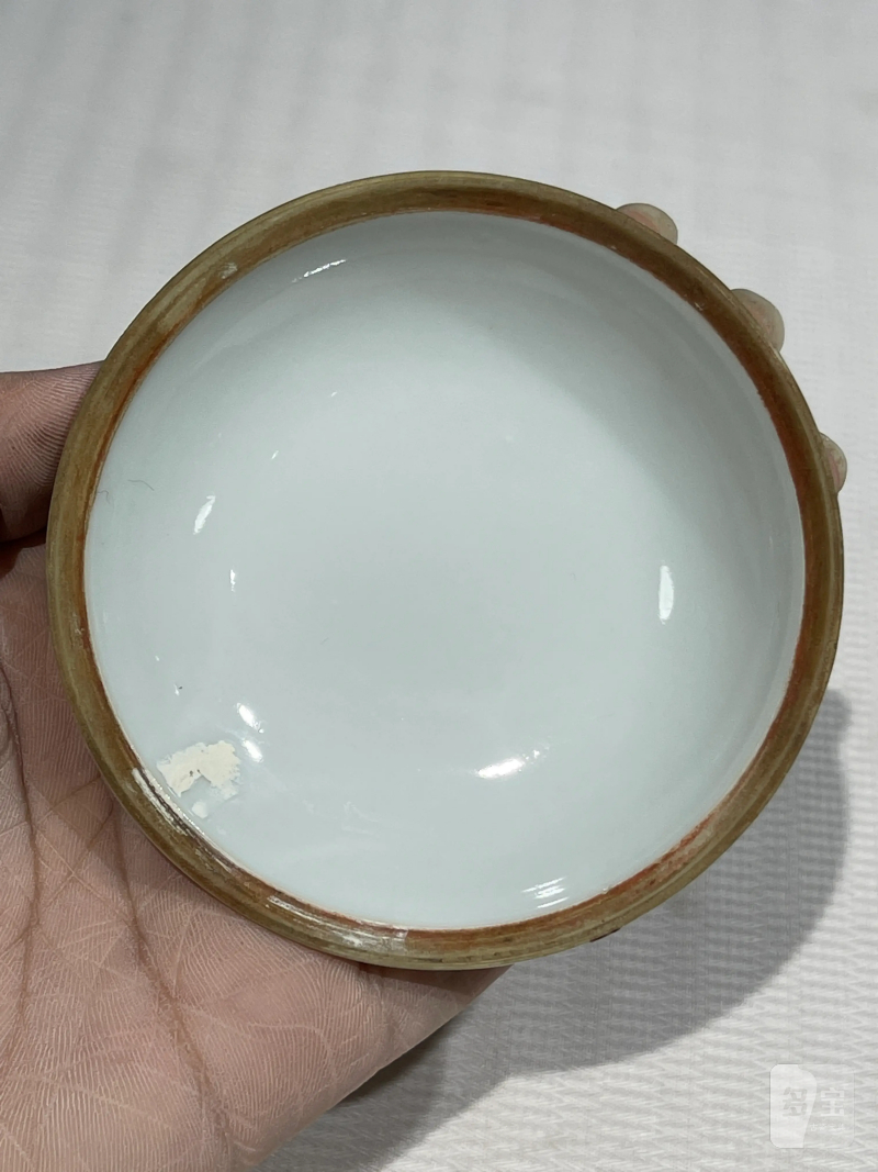 清代 粉彩文房瓷器一组十二件 - 图16